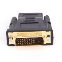 DVI 24+1 Male To HDMI Female Converter Gold Plated Adapter 1080P For HDTV LCD DVI-D Adapters Adapters