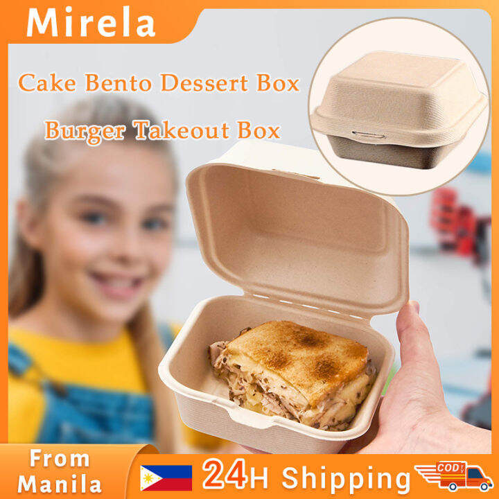 Food Storage Container, Biodegradable, GreaseProof Togo Containers