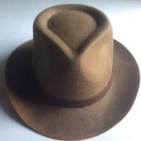 หมวก​คาวบอย​ปานามา​Panama cowboys hat pnh0002หมวกทรงคาวบอย หมวกทรงเฟโดร่า หมวกสักหลาด คาดเข็มขัด ใส่ได้ทั้งผู้ชาย และผู้หญิง