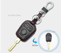 【cw】 New Remote 3 Buttons Leather Protect Car Key Case Cover For BMW E46 E31 E32 E34 E36 E38 E39 Z3 Holder 【hot】