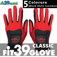 ★Fit39★ถุงมือกอล์ฟ Japan No.1 * CLASSIC *-ฐานดำขาว【1คู่】