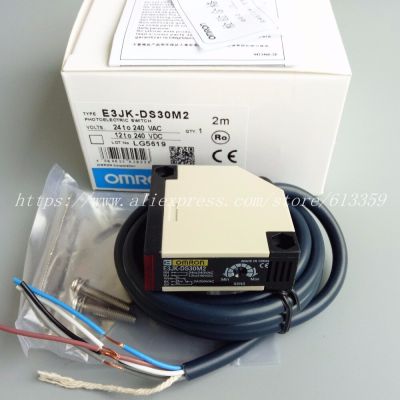 Omron E3jk-ds30m2 Ac/dc 5 Wire Diffuse Photoelectric Switch Sensor