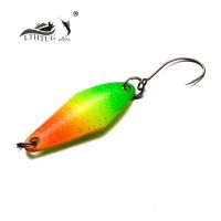 LTHTUG Pesca Isca Artificial Bait Trout Spoon 1.8g 29mm Metal Fishing Lure Copper Spoon Lure For Trout Perch Pike Salmon ChubLures Baits