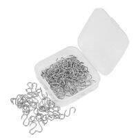 150 Pieces Mini S Hooks Connectors Metal S-Shaped Wire Hook Hangers for DIY Crafts Hanging Jewelry Key Chain and Tags