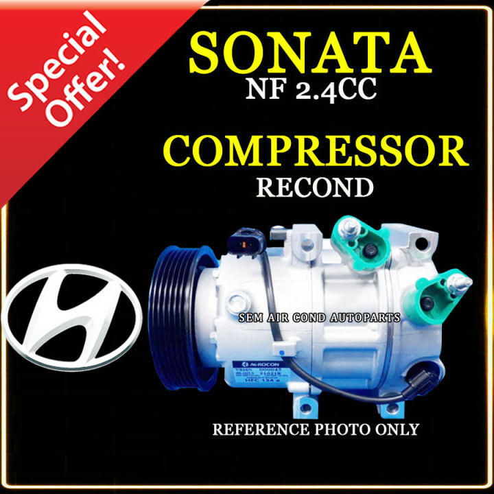 HYUNDAI SONATA NF 2.4CC RECOND COMPRESSOR/ KOMPRESOR (CAR AIRCOND