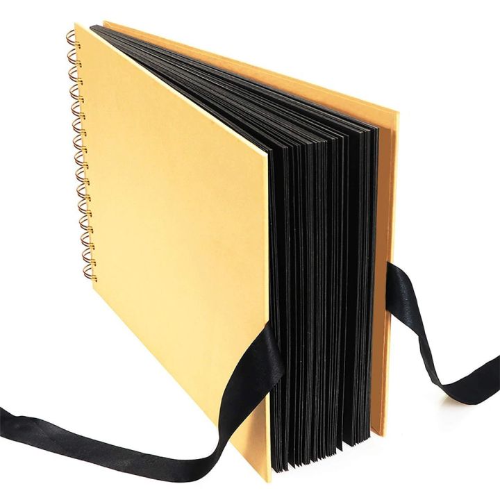 31 x 31cm Photo Album Creative 30 Black Pages DIY Album