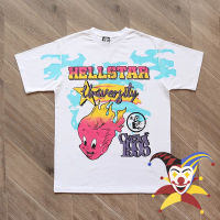 Hellstar Studios University เสื้อยืดผู้ชายผู้หญิงคุณภาพดีที่สุด Vintage T เสื้อ Top Tees