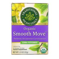 Traditional ​Medicinals​ &amp; Smooth Move pep? Organic tea 16 Wrapped Tea Bags