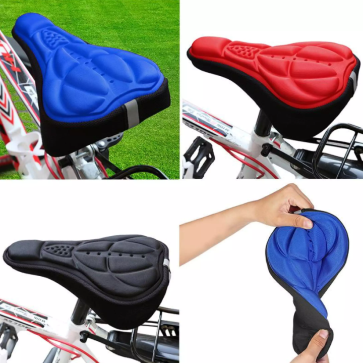 Bicycle Saddle Seat Cover Foam Cushion Bike Seat Cover Mountain Bike