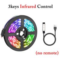 แถบไฟ LED TV USB RGB โคมไฟแบบยืดหยุ่นเทปไดโอด3535บลูทูธควบคุมสาย USB ไดโอด DC 5V โคมไฟ LED แถบไฟพื้นหลัง