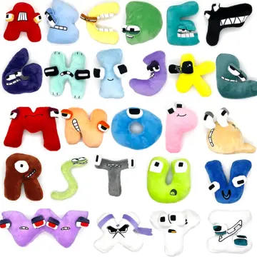 Alphabet Lore Plush Doll Kids Enlightenment Alphabet Dolls Baby Stuffed Toy  GIFT