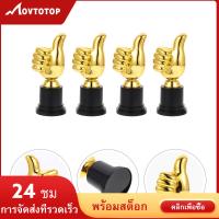 MOVTOTOP 4PCS เกมกีฬาที่ละเอียดอ่อนโรงเรียนถ้วยรางวัลที่ระลึกถึงรางวัลรางวัลถ้วยรางวัล (ทองคำ)