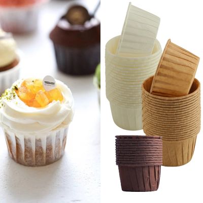 50/100pcs Muffins Cup Paper Cupcake Wrappers Baking Cups Cases Muffin Boxes Cake Cup DIY Cake Tools Kitchen Baking Supplies