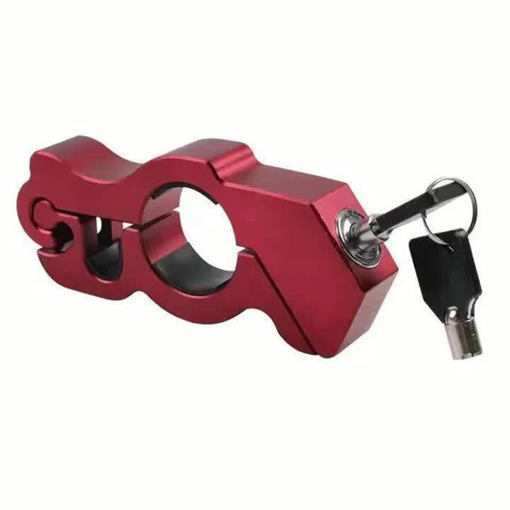 สกู๊ตเตอร์ไฟฟ้าจักรยาน Handlebar ล็อค Universal สะดวกคันเร่งล็อค Handlebar มอเตอร์ล็อคอลูมิเนีย