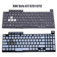 รัสเซียอเมริกา SP คีย์บอร์ดสำหรับ Asus ร็อคสตริกซ์ G17 G731 G731G G731GT G731GU G712LU G712LV G712LW G712 0KNR0-6813US00 Backlit V185026JS1