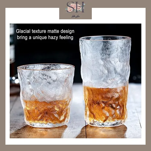 [Sobia Hus 500] Muji Style Matted Glass Frosted Cup, Japanese Glass