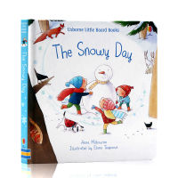 The snowy day picture book childrens Enlightenment cardboard picture book parents and children read picture books in winter
