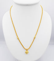 24k  Thai Baht Yellow Gold Necklace Jewelry Gold Plated