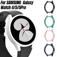 Watch Cover for Samsung Galaxy Watch 5/4 40mm44mm Case 42mm46mmPC Matte Protective Bumper Shell for Galaxy Watch 5Pro 45mm Case