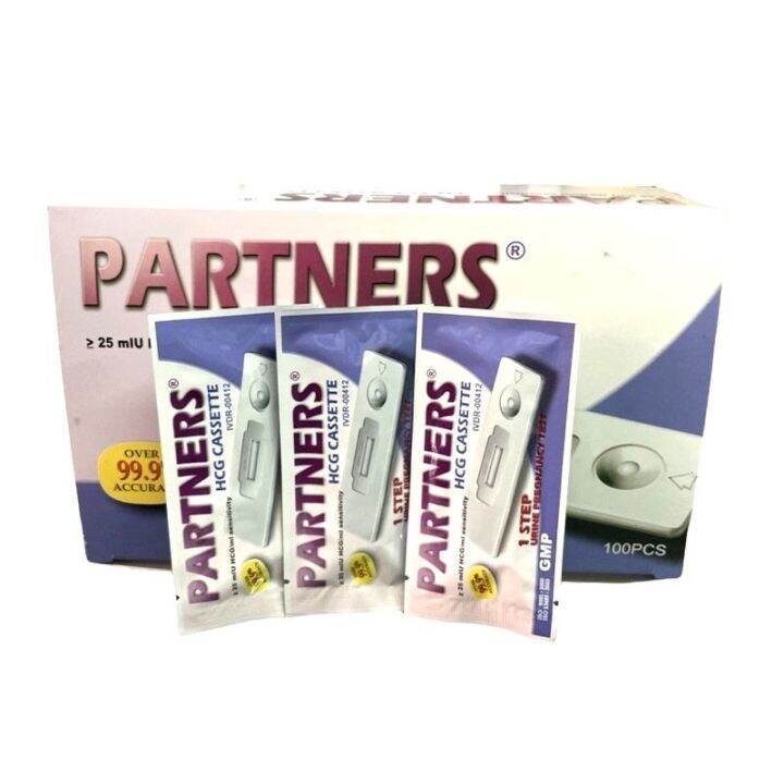 1PC Partners Pregnancy Test Kit Discreet Packaging Pregnancy Test