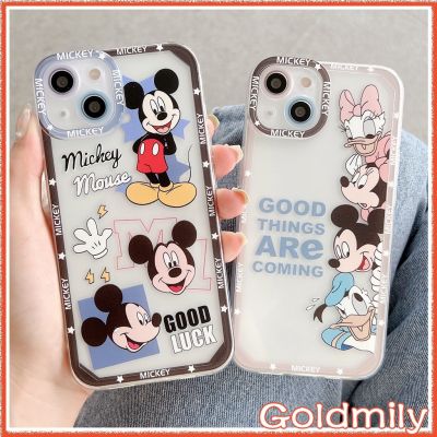 🔥 สำหรับ เคสไอโฟน11ใส เคสไอโฟน13มิกกี้เมาส์ ใสซิลิโคนนุ่มถุงลมนิรภัยฝาครอบกล้องป้องกัน เคส Apple iPhone SE3 8 13 Pro เคส i8plus 11 X เคสไอโฟนSE2 2020 iPhone11 XS เคสไอโฟน7พลัส 7 เคสi11 8 plus xr เคสไอโฟนXs Max 12 Minnie Case