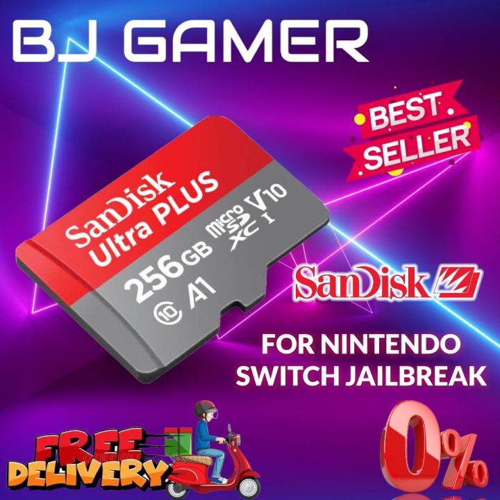 nintendo-switch-jailbreak-micro-sd-card-พร้อมติดตั้งเกมส์-สำหรับเครื่องที่แปลงแล้วเท่านั้น