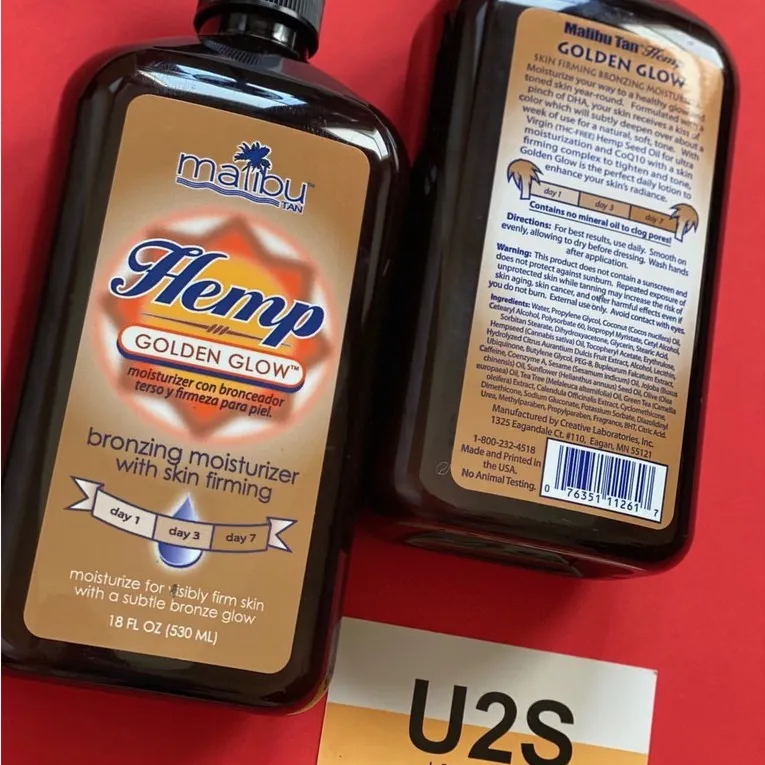 Goldne Glow Tanning Lotion Hemp