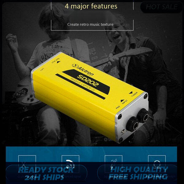 Alctron SD202 Passive DI Box Impedance Conversion DI BOX Electric