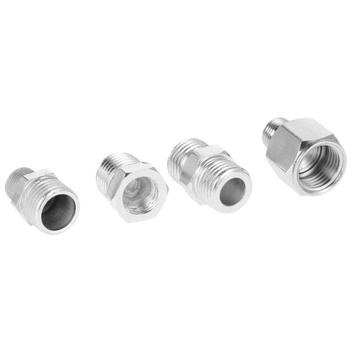 professional-4pcs-airbrush-adaptor-kit-fitting-connector-set-for-compressor-amp-airbrush-hose