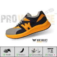 WIDE WOLVES Sport Type WW-119 รองเท้าผ้าใบ รองเท้าเซฟตี้ รองเท้าหัวเหล็ก