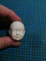 16 Scale Lovely Naught Boy Unpainted Head Models For Toys Gifts Collections DIY Action Figures