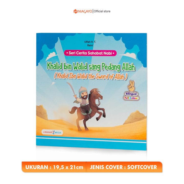 Buku Cerita Anak Islami Seri Cerita Sahabat Nabi Bilingual Full Colour