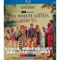 [2021] Blu ray series: Season 1 of white lotus Resort (English / Chinese and English subtitles) 2 Blu ray Disc