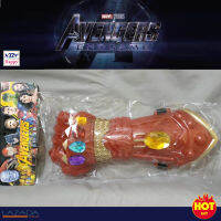 IronMan Infinity Gauntlet ถุงมือไอรอนแมน อินฟินิตี้ ถุงมือใส่เล่นเพื่อความสนุก พร้อมอัญมณีทั้ง 5 เม็ด สวยงามดูสมจริง จาก Avenger Endgame