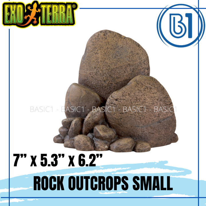 EXO TERRA ROCK OUTCROPS / SECURE HIDING CAVE SMALL Lazada PH