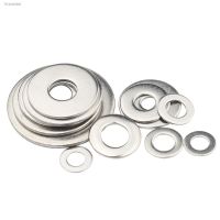 ❖☋❒ 304 Stainless Steel Plain Washers Bolt Flat Gasket M1.6 M2 M2.5 M3 M4 M5 M6 M8 M10 M12 M14 M16 M20 M36