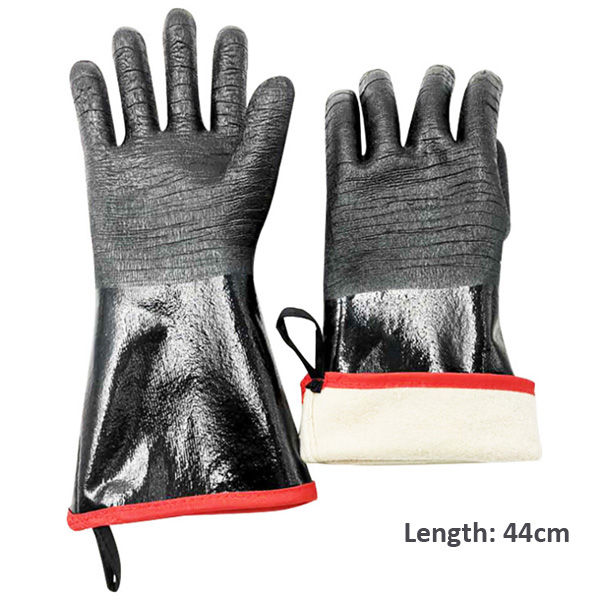 2021Heat Resistant Gloves Anti High Temperature Acid-base Thicken Safety Gloves Neoprene Kitchen Cooking BBQ Gloves Non-slip