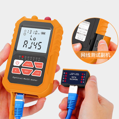 3In1 Optical Power Meter Visual Fault Locator Network Cable Test Lighting Optical Fiber Tester 1Mw With 5Km Visual Fault Locator