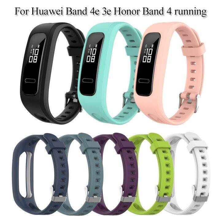 for-huawei-band-3e-amp-4e-wrist-strap-for-honor-band-4-running-version-smart-wristbands-watch-accessories-soft-silicone-bracelet