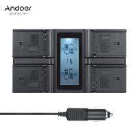 Andoer EN-EL15 ช่องทางกล้องดิจิตอลค้างคาวแบตเตอรี่ชาร์จจอแสดงผล LCD สำหรับ n-IKON D500 D610 D7000 D7100 D750 D800 D810 D7200 กับ DC ชาร์จไฟในรถสหภาพยุโรปเสียบ