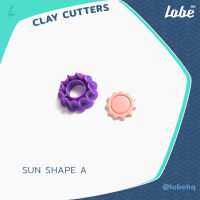 Sun A Shape Clay Cutter/ Polymer clay cutter/ Clay Tools/ พิมพ์กดดินโพลิเมอร์สำหรับทำต่างหูรูปทรงพระอาทิตย์ A