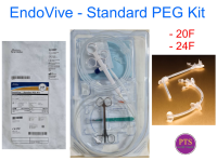 ชุดสายสวนกระเพาะอาหารแบบใส่ผ่านกล้อง EndoVive Standard PEG Kit (1 ชุด)