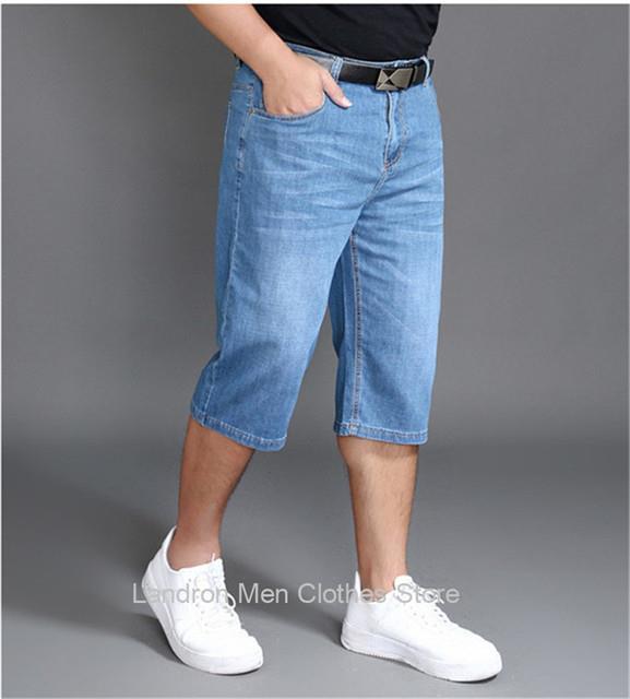 cc-denim-shorts-men-cropped-trousers-thin-size-40-42-44-48-male-boys-gig-calf-length-waisted-jeans