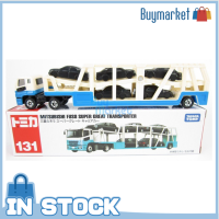 Takara Tomy Tomica #131 Mitsubishi Fuso Super Great ขนส่งรถของเล่นหล่อจากเหล็ก