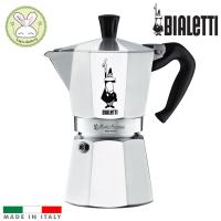 The Original Bialetti Moka Express Made in Italy 6 Cup Stovetop Espresso Maker with Patented Valve