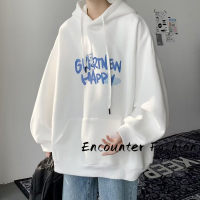 Encounter Fashion เสื้อสเวตเตอร์  เสื้อกันหนาวมีฮู้ด เสื้อกันหนาว เสื้อแขนยาวชาย เสื้อกันหนาว วัสดุที่มีคุณภาพ ปัจจุบัน ธรรมชาติ การผสมสีที่สวยงาม C90ALXT 41Z231010