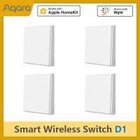 Aqara Wall Switch D1 Zigbee Smart Wireless Key Light Button Wifi Remote Control Aqara Opple Switch Support Mijia APP HomeKit
