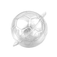 【lz】◇  Molde de futebol 3d molde de chocolate de futebol doces sugarpaste bolo ferramentas de decoração para casa cozimento bolo molde cozinha acessórios