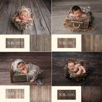 【hot】 Wood Floor Newborn Backdrops for Photography Baby Shower Birthday Portrait Background Photo Studio Props