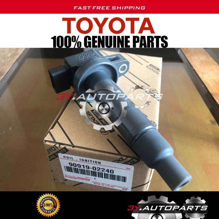 GENUINE IGNITION COILS 9091902240 (1pcs) FOR TOYOTA ECHO PRIUS VIOS
